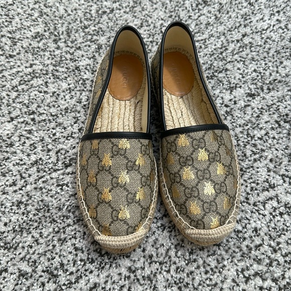 GUCCI GG Supreme espadrilles 36.5 - Picture 2 of 12